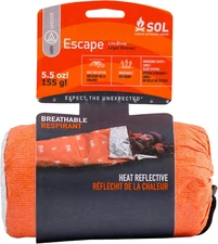 S.O.L. Survive Outdoors Longer SOL Escape Lite Bivvy - Reflects up to 70% Body H