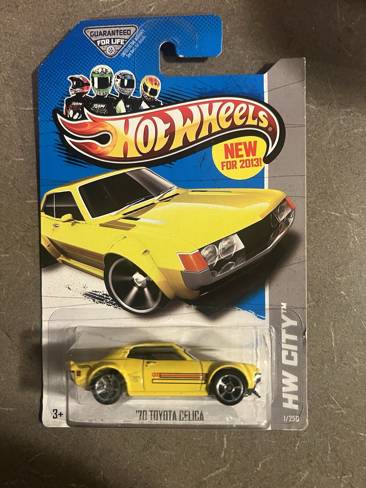 Hot Wheels HW CITY '13 ~ '70 TOYOTA CELICA (Yellow) (1/250) X1862 New!