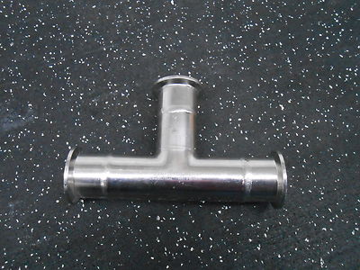 DOCKWEILER M29495 1.4435/316L STAINLESS STEEL 1.5'' SANITARY TRI-CLAMP TEE