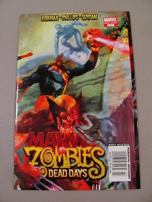 Zombies Dead Days #1 (2007) VF Mavel Comics One-Shot Wrap Around Cover BIN-3718