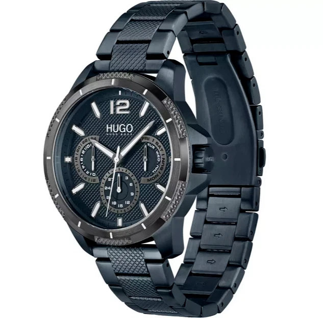HUGO BOSS 1530194 MENS SPORT TWO TONE BLUE CHRONOGRAPH ANALOGUE