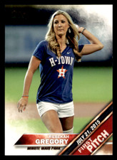 2016 Topps Evelyn Jones  First Pitch  #FP-5 Seattle Mariners