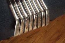 Ben Hogan Saber irons 3-E stiff steel std length matching ser #'s