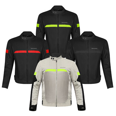 CE Approved Mesh Waterproof Summer Scooter Motorcycle Jacket With CE Protections