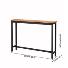 Long Console Table Sofa Table Furniture Hallway Table Entryway Display ShelfRack