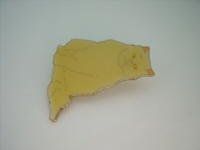 Broche/Pin Chat Angora Blanc - éditions Atlas - Passion Des Chats - Occasion Top état