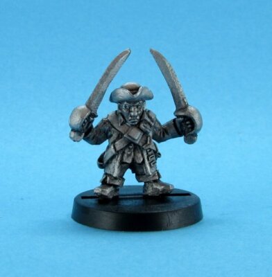RAL PARTHA Fantasy MAD DOG MORGAN DWARF PIRATE  Any RPG D&D Pathfinder DW 110