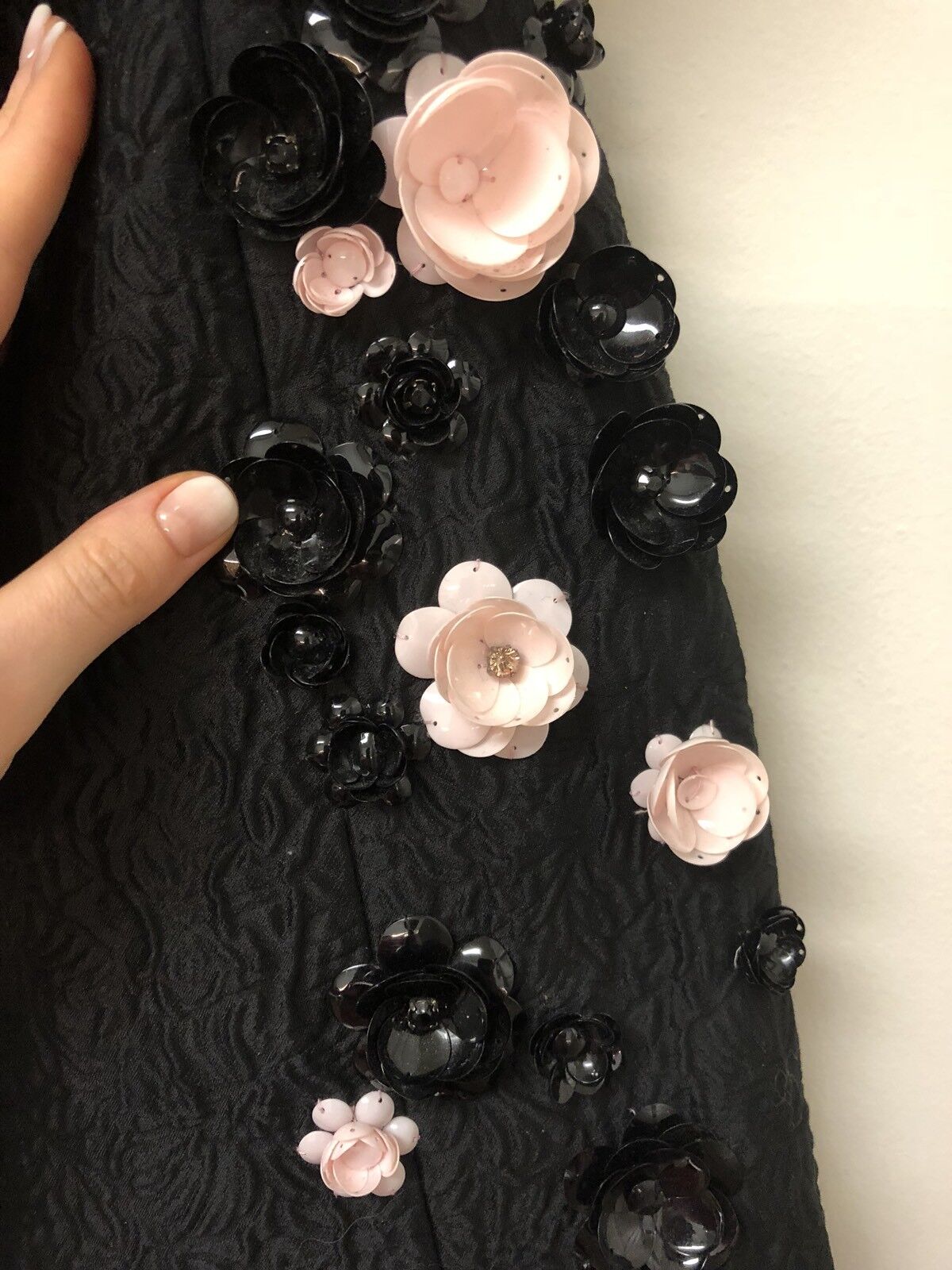Giambattista Valli Runway Embellished Flowers/Bow Dress NWT (Retail $3850)