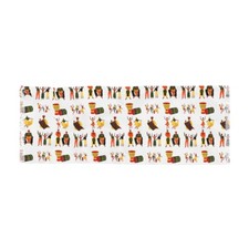 Tribal People Scarf, Lightweight  Transparent