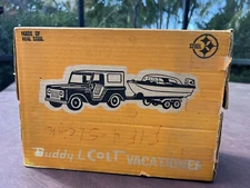 Buddy L Colt Vacationer Boat and Trailer Box 