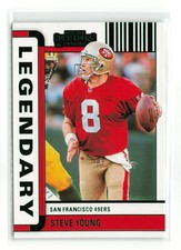 STEVE YOUNG #LGD-SYO 2022 PANINI CONTENDERS 49ERS GREEN LEGENDARY