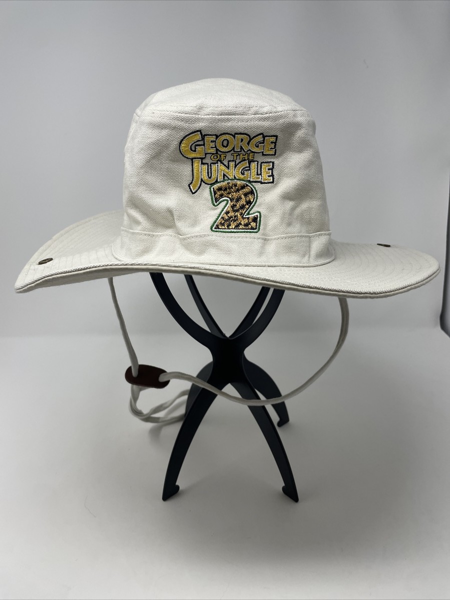 Vintage Disney George of the Jungle 2 Embroidered Logo Khaki