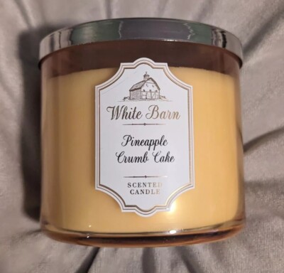 Bath & Body Works Pineapple Crumb Cake 3 Wick Candle