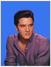 Elvis Presley Photograph 11" x 8 1/2" Reproduction Rock & Pop