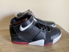 nike lebron zoom 2 black crimson mens