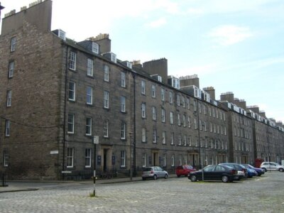 Foto 6x4 Buccleuch Place Edinburgh erbaut um 1770, Buccleuch Place be c2009