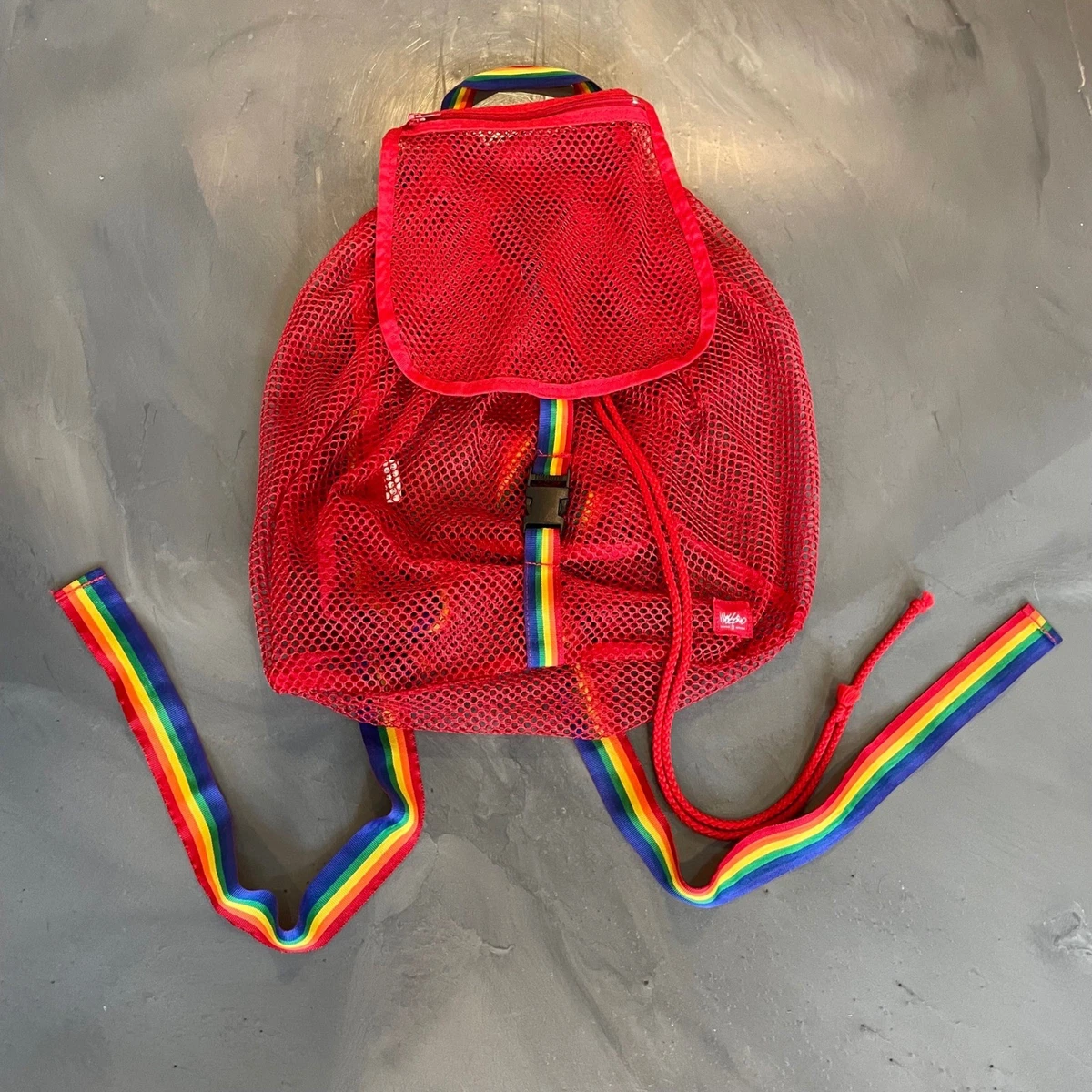 Vintage 1990s Mossimo crinkled nylon backpack Vintage Mossimo 90s Black Leather Utility | Mercari main image 3