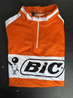 Vintage Bic Team Cyclying Top Half Zip Neuwertig