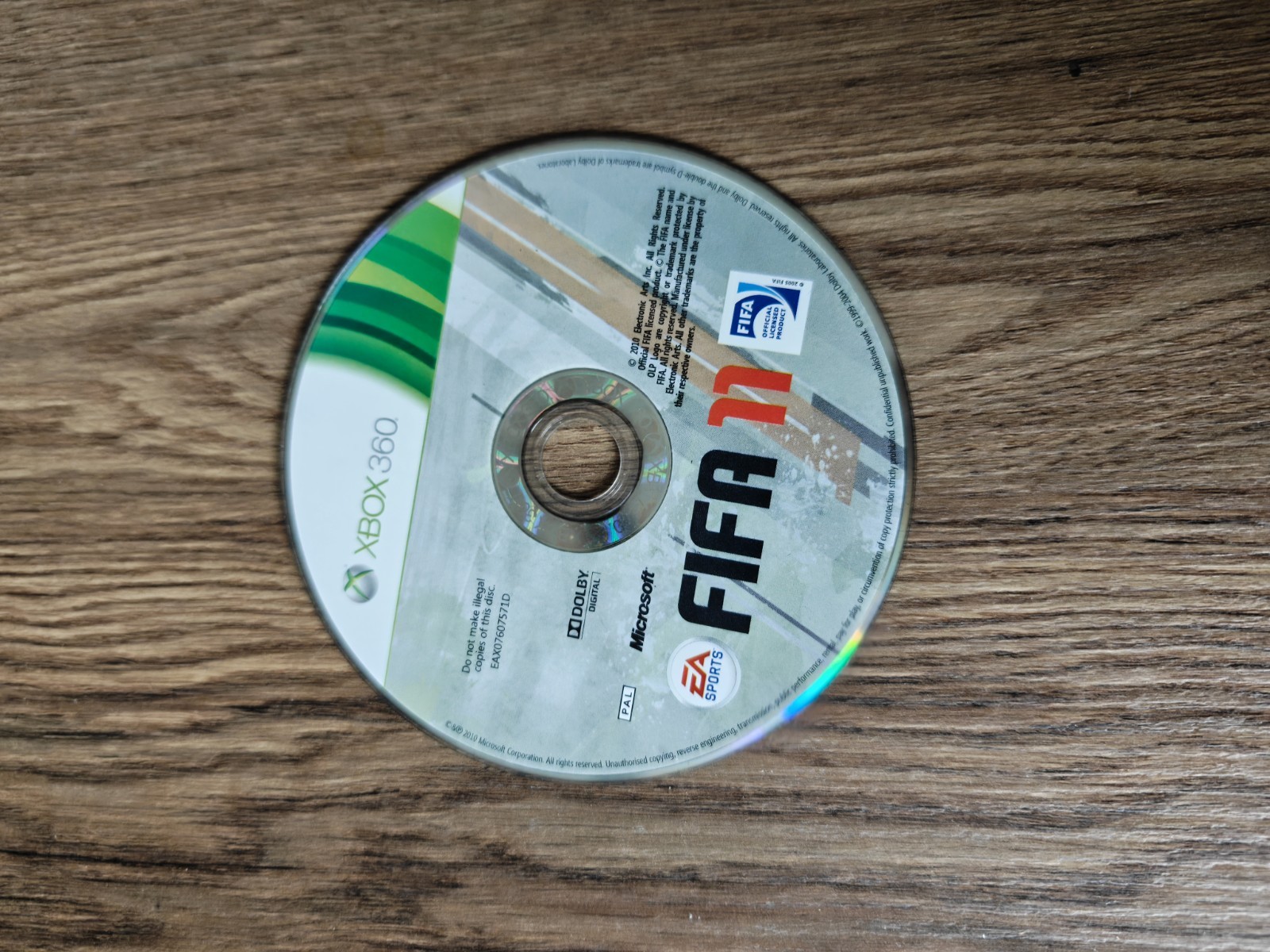 FIFA 11 (Microsoft Xbox 360, 2010)