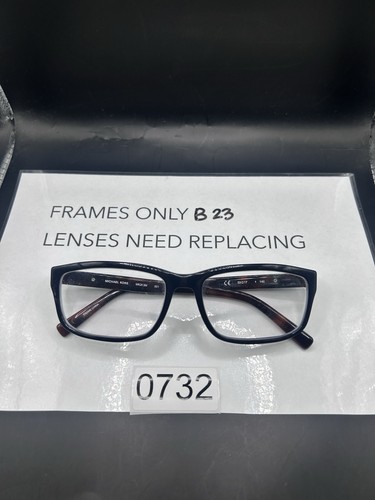 Michael Kors MK263M 001 Eyeglasses Frames Only Black Tortoise 53-17-140