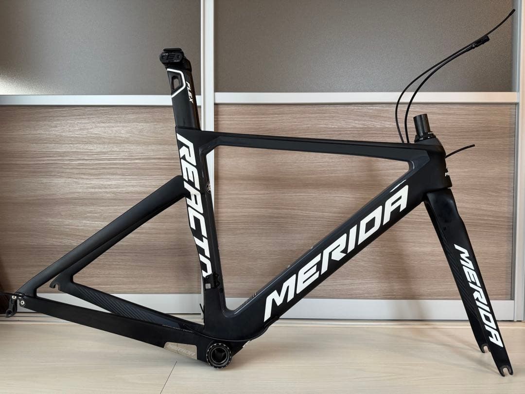 【値下げ】MERIDA REACTO DA LTD カーボンフレームセット MERIDA REACTO DA LTD Freme Set CF3 Carbon Rim Brake 2016 47 Size
