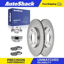 Front Brake Rotors Ceramic Pads Calipers for 2002-2006 Toyota Camry 3.0L