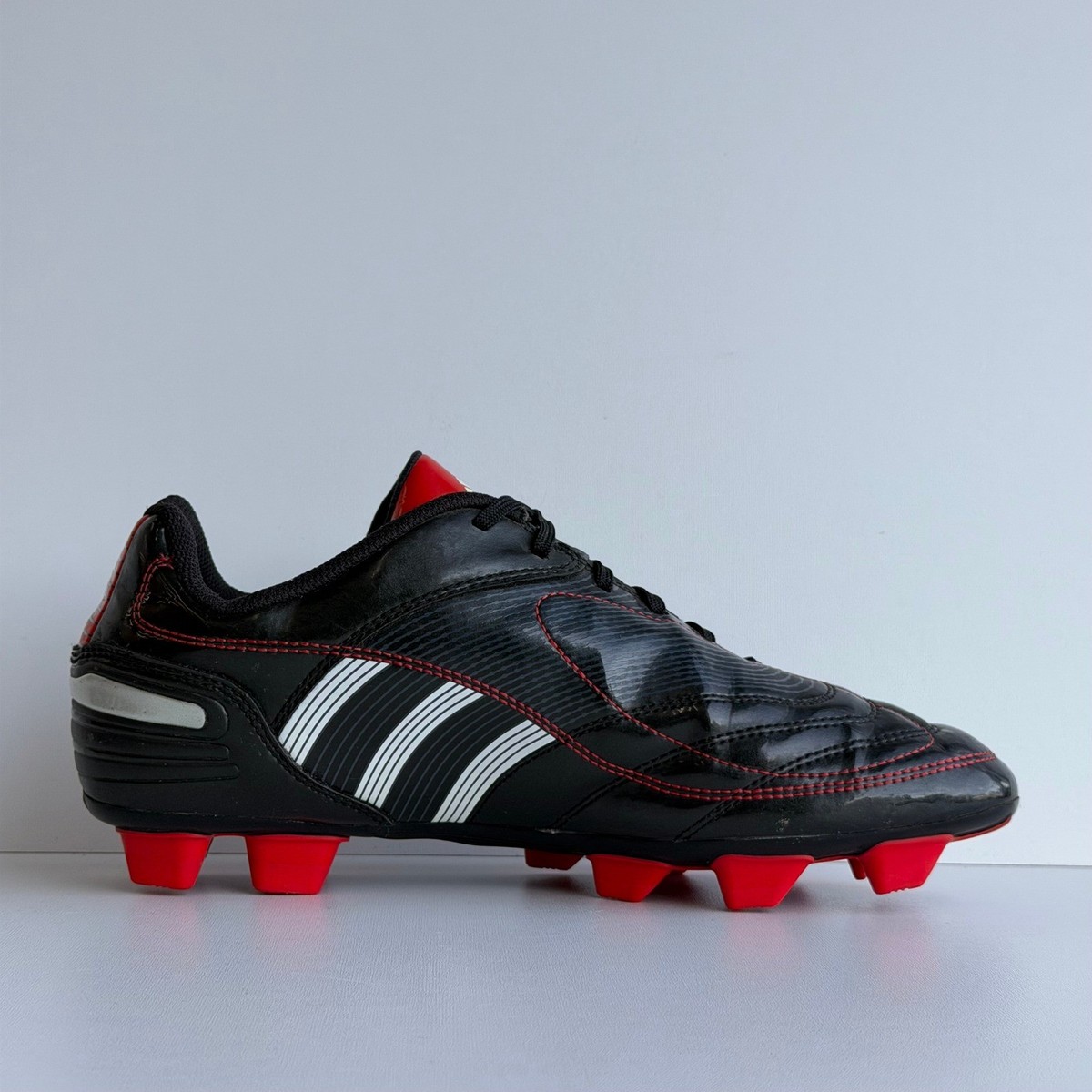 Adidas Predator X TRX Soccer Cleats Men 7.5 Black Red Leather
