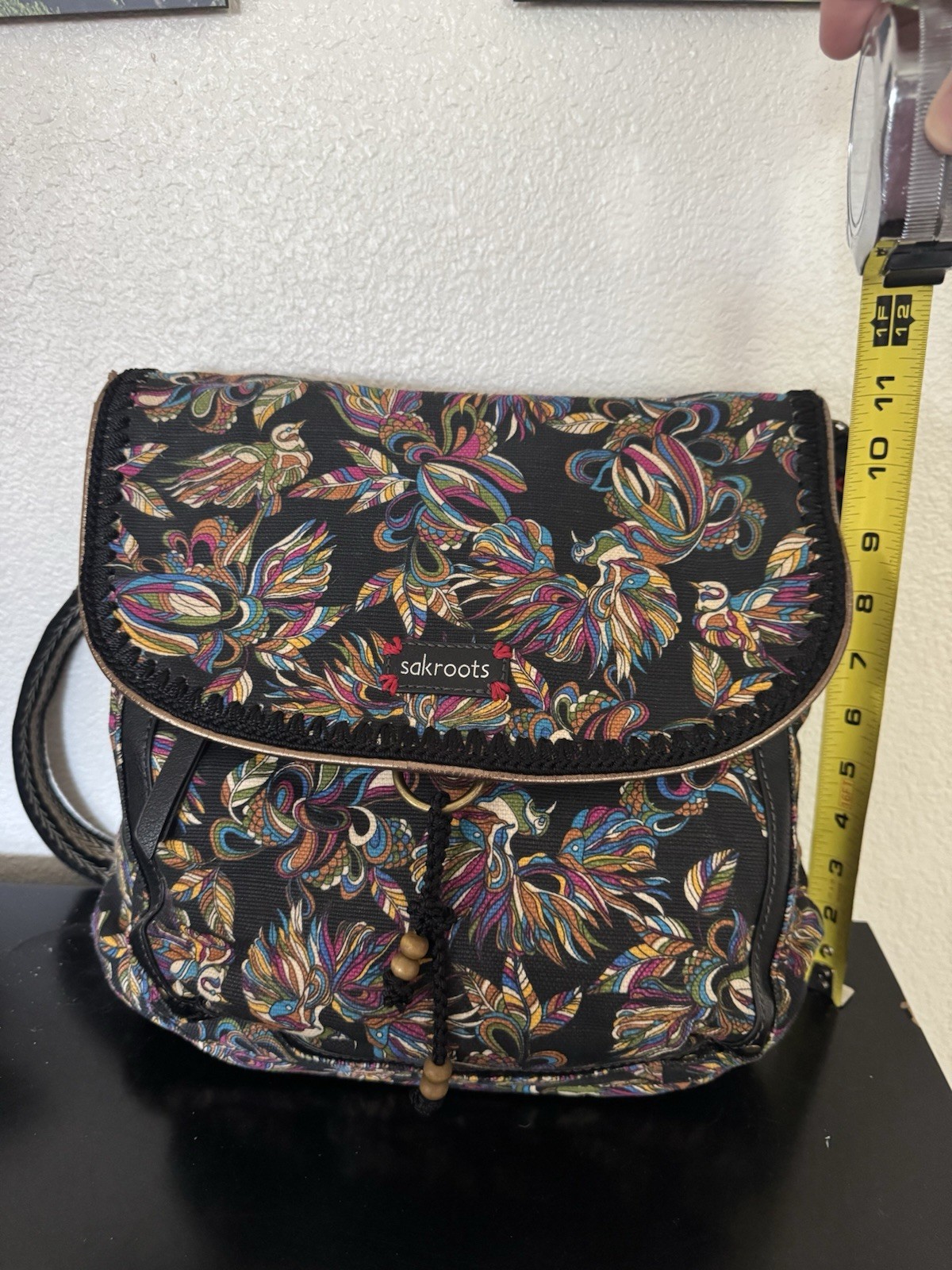 Sakroots Convertible Backpack Large Shoulder Cros… - image 6