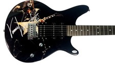 KISS Vinnie Vincent Signed Autographed Custom Photo Guitar ACOA Witness ITP
