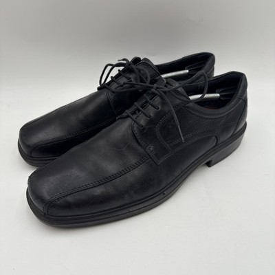 ECCO Dress Shoes Mens 14-14.5 Black Helsinki 2 Slip On Leather Comfort Portugal