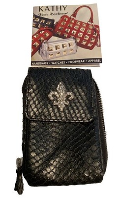 leather cigarette case with credit card holder Brown Leopard Faux 1-clip Wallet Biz Very rare holder Cigarette Case Holder w Lighter