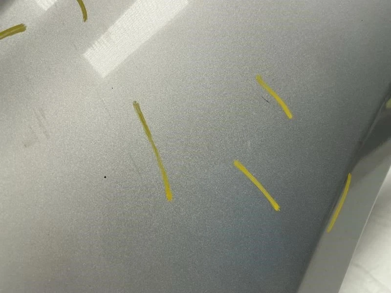 2011 2014 HYUNDAI SONATA SE ПЕРЕДНЕЕ ЛЕВОЕ КРЫЛО OEM + (СИЯЮЩИЙ СЕРЕБРИСТЫЙ МЕТАЛЛИК) - Изображение 4 из 4