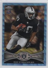 2012 Topps Chrome Blue Wave Refractors Rod Streater #BW-42 0b5