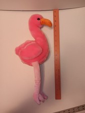Vintage Ty Beanie Buddy Pinky the Flamingo 1998 Rare Stuffed Animal Plush Toy C