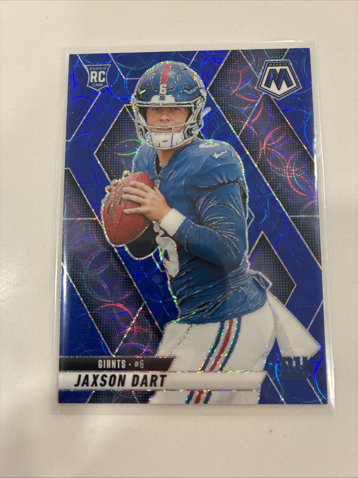 2025 PANINI MOSAIC JAXSON DART BLUE SCOPE PRIZM RC #362 🔥 COLOR MATCH 🔥 CLEAN