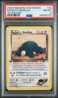 2000 POKEMON GYM HEROES 1ST EDITION #33 ROCKET'S SNORLAX PSA 8