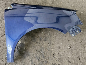 Original VW Polo 9n3 Kotflügel Vorne Rechts LD5Q Blau