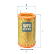 UFI Luftfilter 27.236.00 Filtereinsatz für ALFA LANCIA 166 SW GTV SPIDER KAPPA