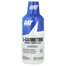 2 X GAT, Sport, L-Carnitine, Green Apple, 3,0...