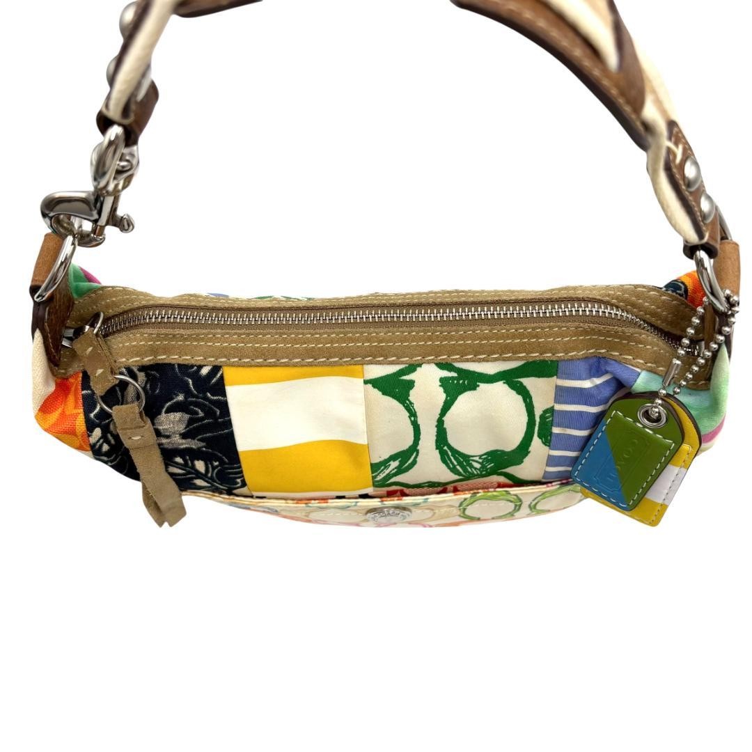 Coach Patchwork Hobo Shoulder Bag One Shoulder  5a - image 6