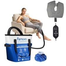Portable Ice Machine for Knee Surgery Recovery  Sports Injury Blue