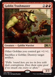 Goblin Trashmaster - Core Set 2019 (M19) #144/280 Rare