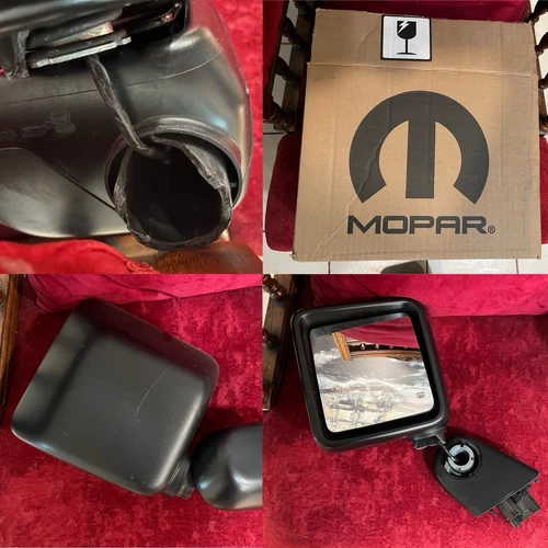 Mopar Power Mirror LH Driver Side For Jeep Wrangler 2018-24/Gladiator 2020-24