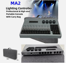 Mini Plus LED Stage DJ Lighting DMX Controller MA2 Command Wing Light Console