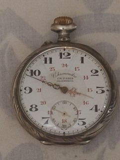 montre gousset ancienne argent XIXs
