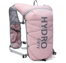 Hydro Carrry Hydration Backpack With 1.5 Liter Capacity. Pink