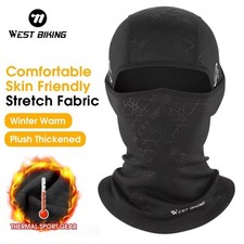 Balaclava Full Face Mask Men Women Cycling Ski Winter Warm Neck Black Motorbike
