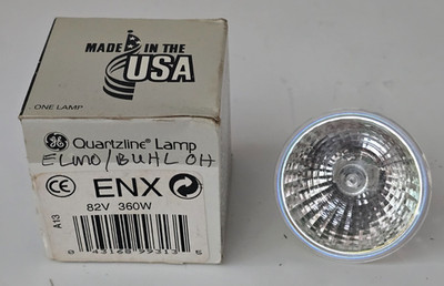 (NEW/NOS) GE Quartzline Lamp ENX 82V 360W