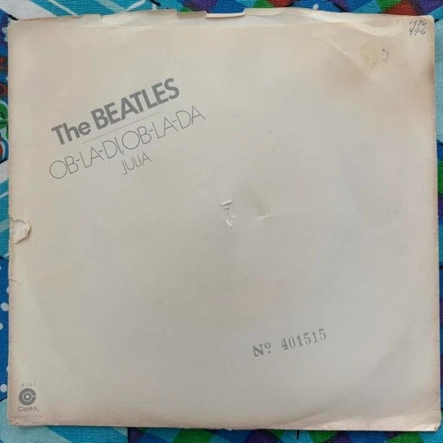 The Beatles Ob-La-Di Ob-La-Da 7" 45 RPM Vinyl Record Capitol 4347 VG+