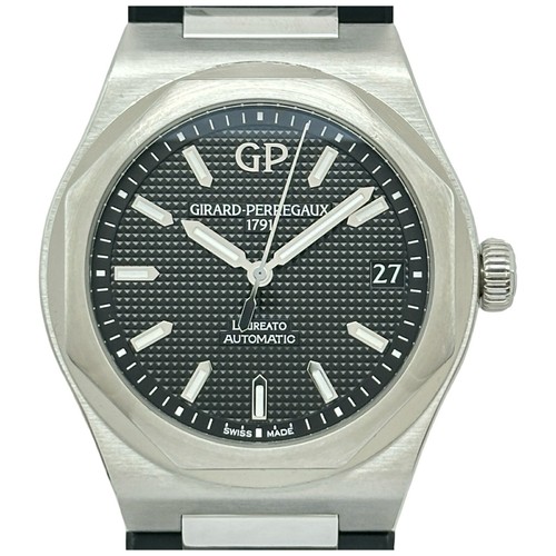GIRARD PERREGAUX Laureato 42mm 81010-11-634-BB6A Men's Watch From Japan G0331